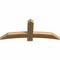 Ekena Millwork Bellingham Timber Gable Bracket, Western Red Cedar, 60"W x 25"H x 3 1/2"D x 5 1/2"F, 10/12 Pitch GBW060X25X0406BEL00SWR - alternate 4